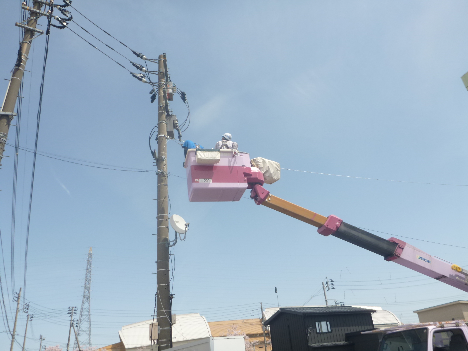 大竹会館　高圧ケーブルルート変更及び更新工事