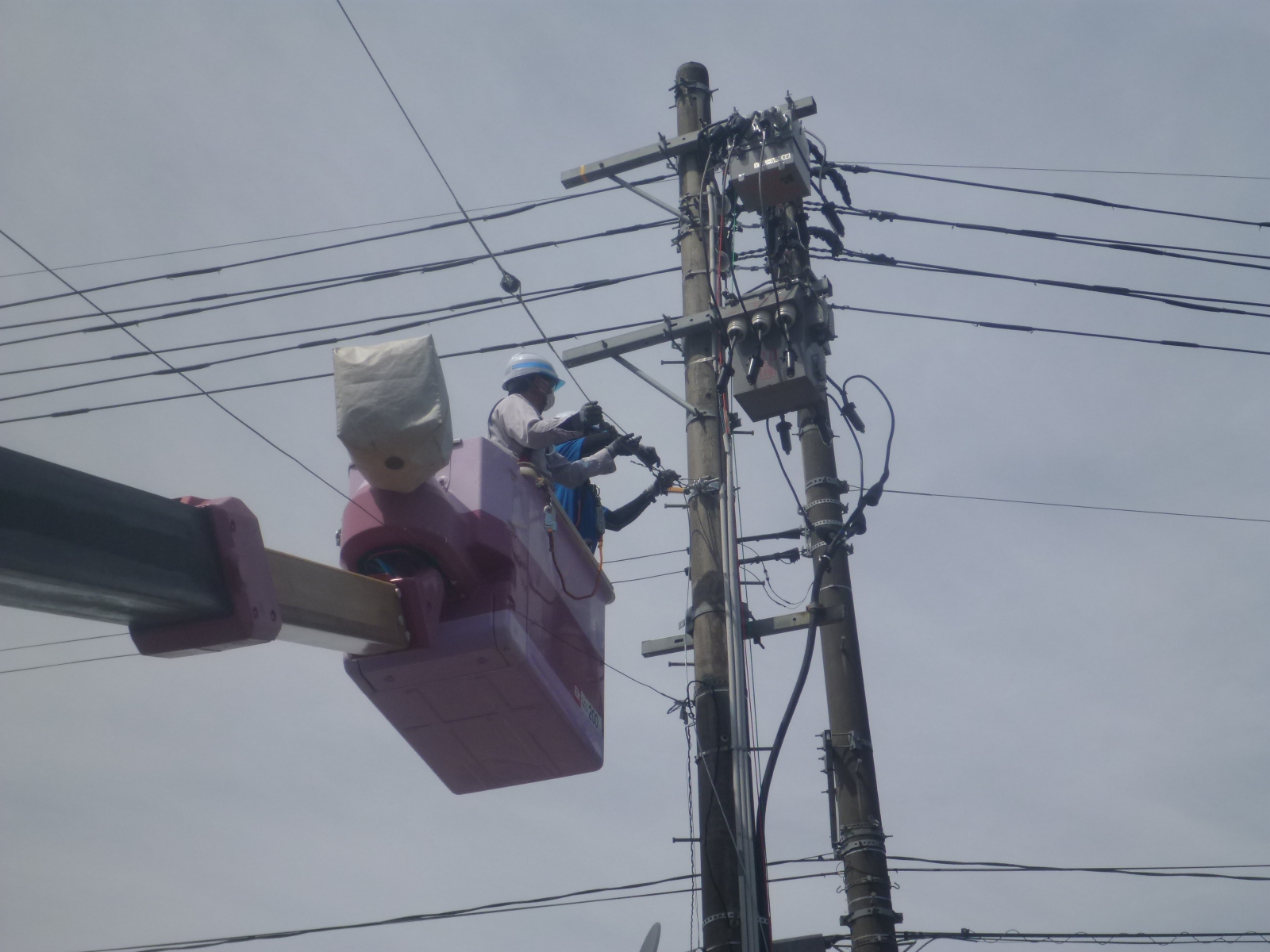 大竹会館　高圧ケーブルルート変更及び更新工事