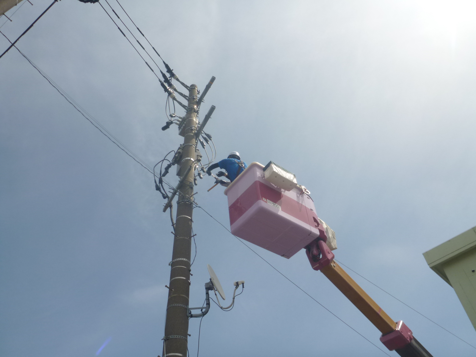 大竹会館　高圧ケーブルルート変更及び更新工事