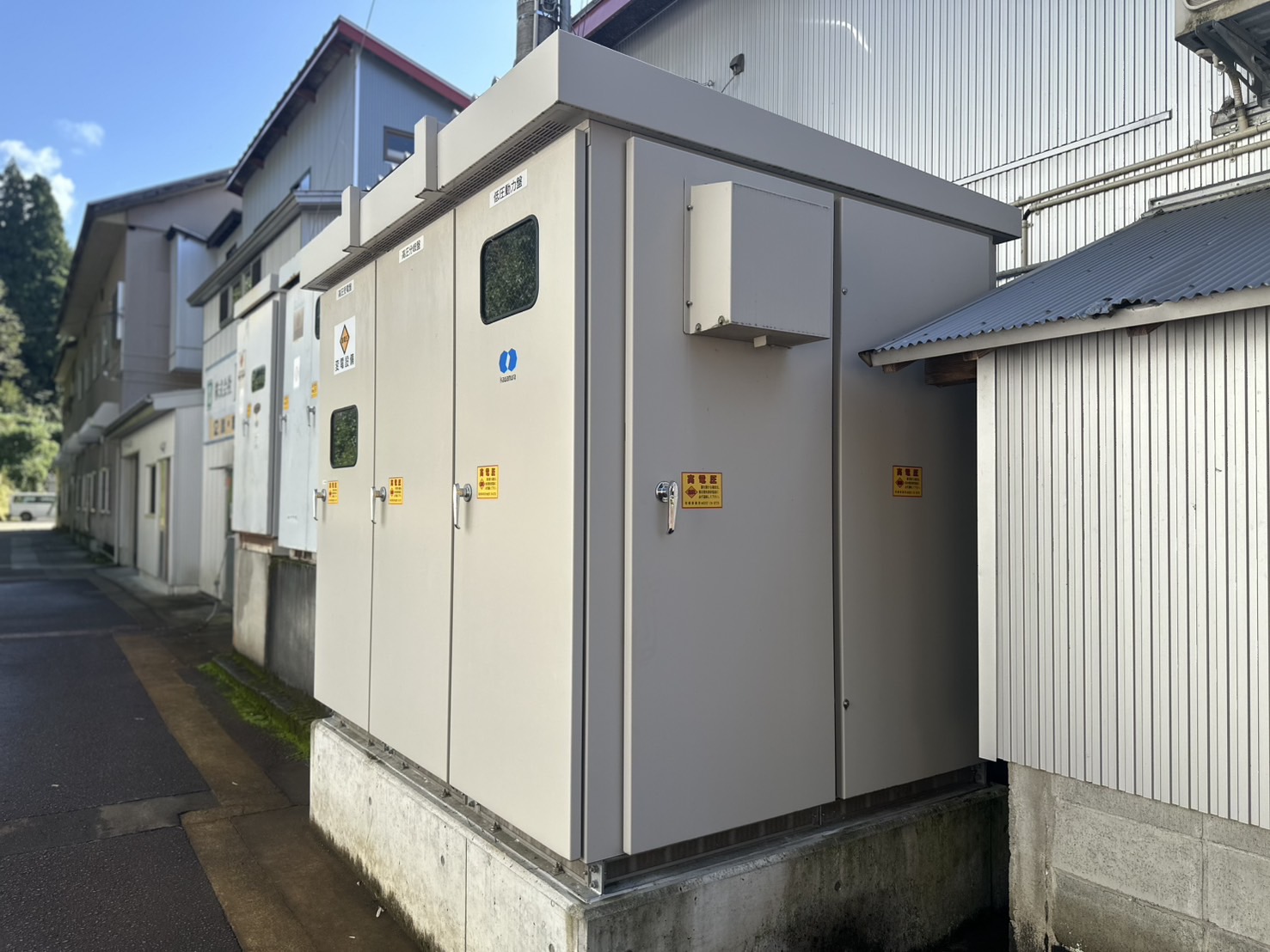 某工場キュービクル増設及びその他付帯工事