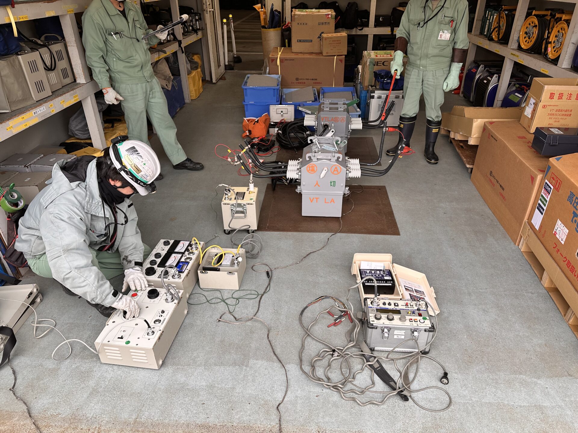 東山小学校高圧機器更新工事